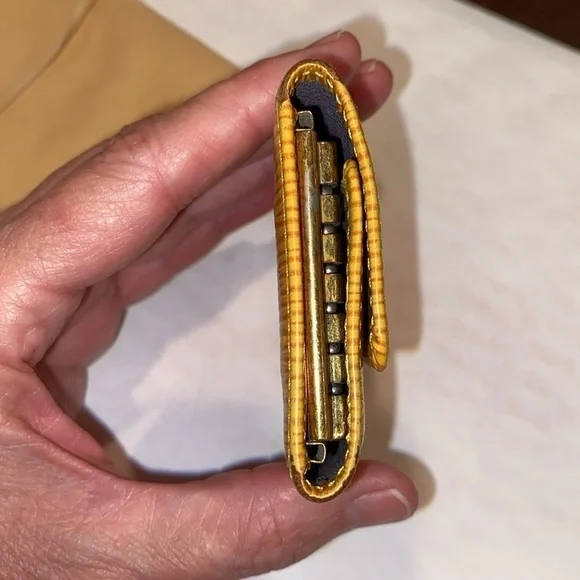 Louis Vuitton Yellow Epi 6 Key Holder #CA0979